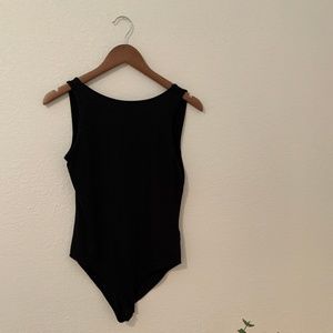 Gap - Boatneck black bodysuit